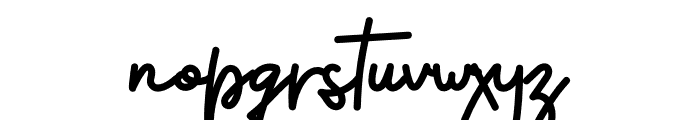 Felicia Signature Script Font LOWERCASE