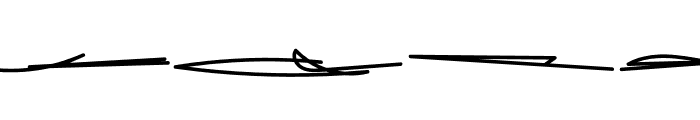 Felicia Signature Swash Font LOWERCASE