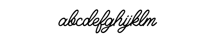 Felician Font LOWERCASE