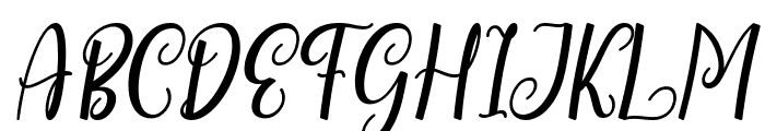 Felicity Agatha Italic Font UPPERCASE