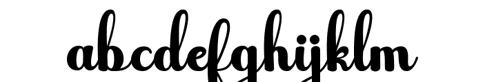 Feliciya Normal Font LOWERCASE