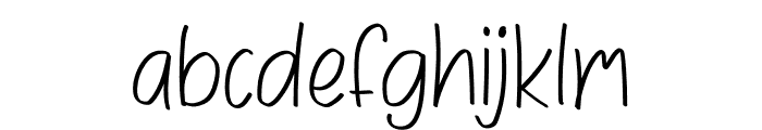 Feline Fun Font LOWERCASE