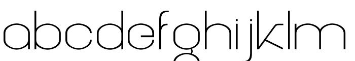 Felk Thin Font LOWERCASE