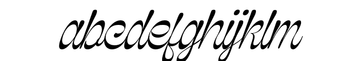 Fell Good Signature Italic Font LOWERCASE