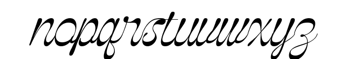 Fell Good Signature Italic Font LOWERCASE