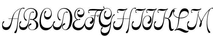 Fell Good Signature Regular Font UPPERCASE