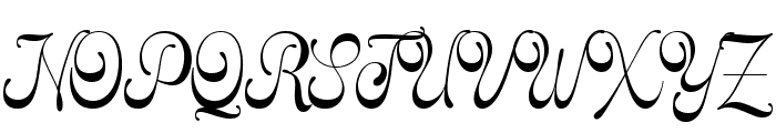 Fell Good Signature Regular Font UPPERCASE