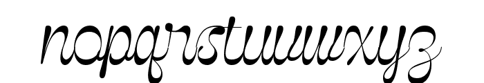 Fell Good Signature Regular Font LOWERCASE