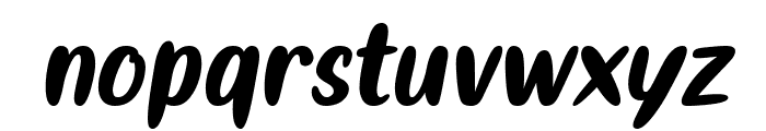 Fellaship Italic Font LOWERCASE