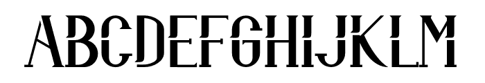 Fellgin Font UPPERCASE