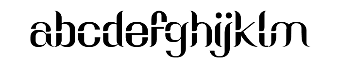 Fellgin Font LOWERCASE