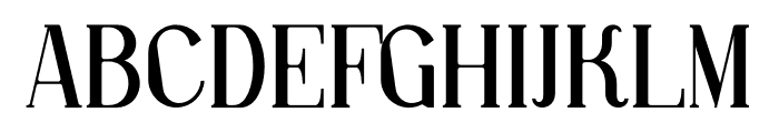 Felligfets Font UPPERCASE