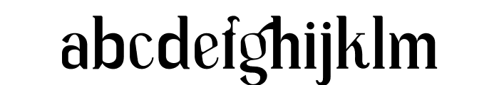 Felligfets Font LOWERCASE