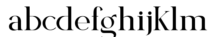 FelousiaRegular Font LOWERCASE