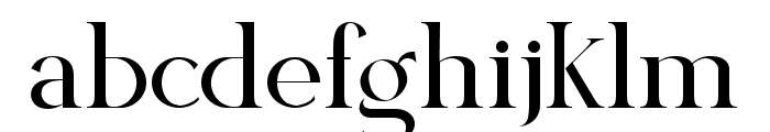 Felousia Font LOWERCASE