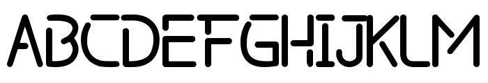 Feloxi-Regular Font UPPERCASE