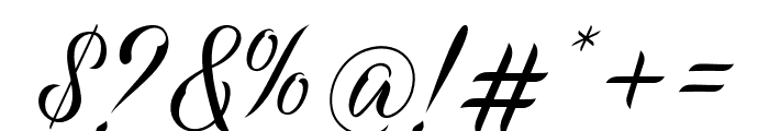 FeltreEsviona-Regular Font OTHER CHARS
