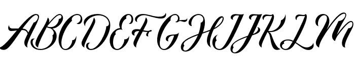 FeltreEsviona-Regular Font UPPERCASE