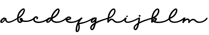 Feminim Signature Font LOWERCASE