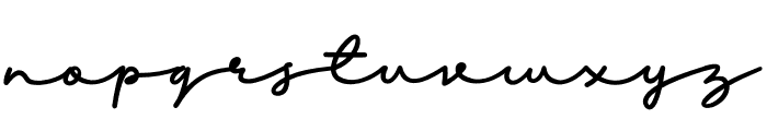 Feminim Signature Font LOWERCASE