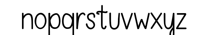 Feminine font Font LOWERCASE