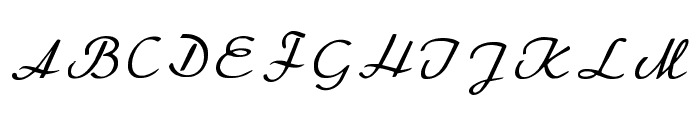 Femlonge Regular Font UPPERCASE