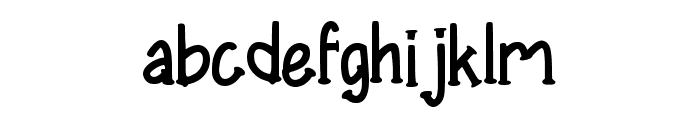Femur Regular Font LOWERCASE