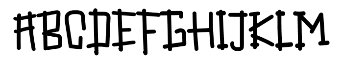 Fence Of Love Font LOWERCASE