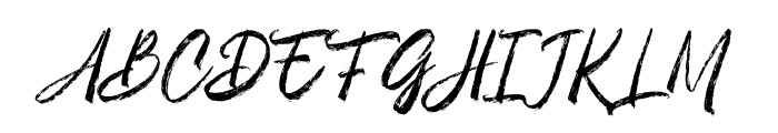 Fenggasta Font UPPERCASE