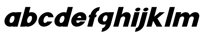 Fenord-Italic Font LOWERCASE