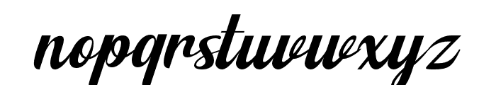 Fenway-Regular Font LOWERCASE