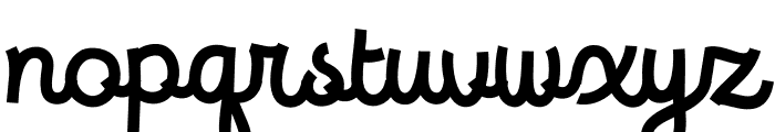 Fenway Font LOWERCASE