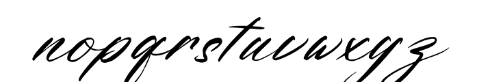 Feori Luna Italic Font LOWERCASE