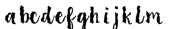 Feorie Font LOWERCASE