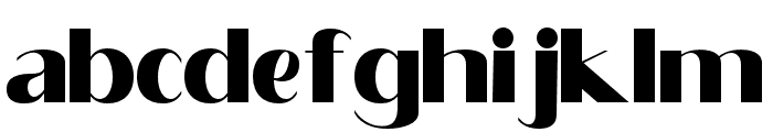 Feragie-Black Font LOWERCASE