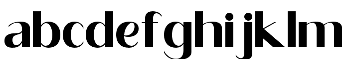 Feragie-Bold Font LOWERCASE