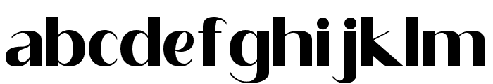 Feragie-ExtraBold Font LOWERCASE