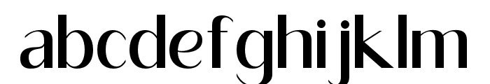 Feragie-Medium Font LOWERCASE