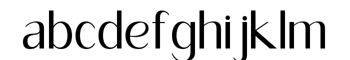 Feragie-Regular Font LOWERCASE
