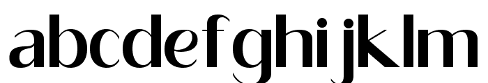 Feragie Semi Bold Font LOWERCASE
