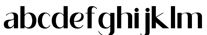 Feragie-SemiBold Font LOWERCASE