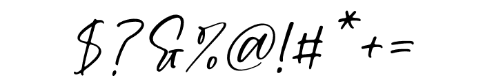 Ferdish Cutties Italic Font OTHER CHARS