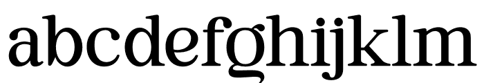 Fergina Font LOWERCASE