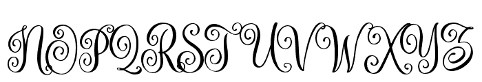 Ferlista-Regular Font UPPERCASE