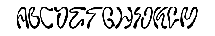 Fermionic-Regular Font UPPERCASE