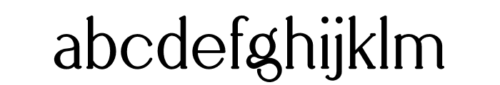 Fern Font LOWERCASE