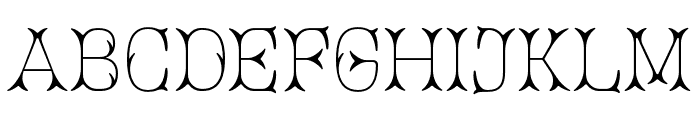 Fernaria Font UPPERCASE