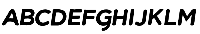 Fernweh Oblique Font LOWERCASE