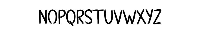 Ferosius Zombies Font LOWERCASE