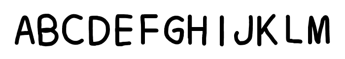 Feroz Alphabet Font UPPERCASE